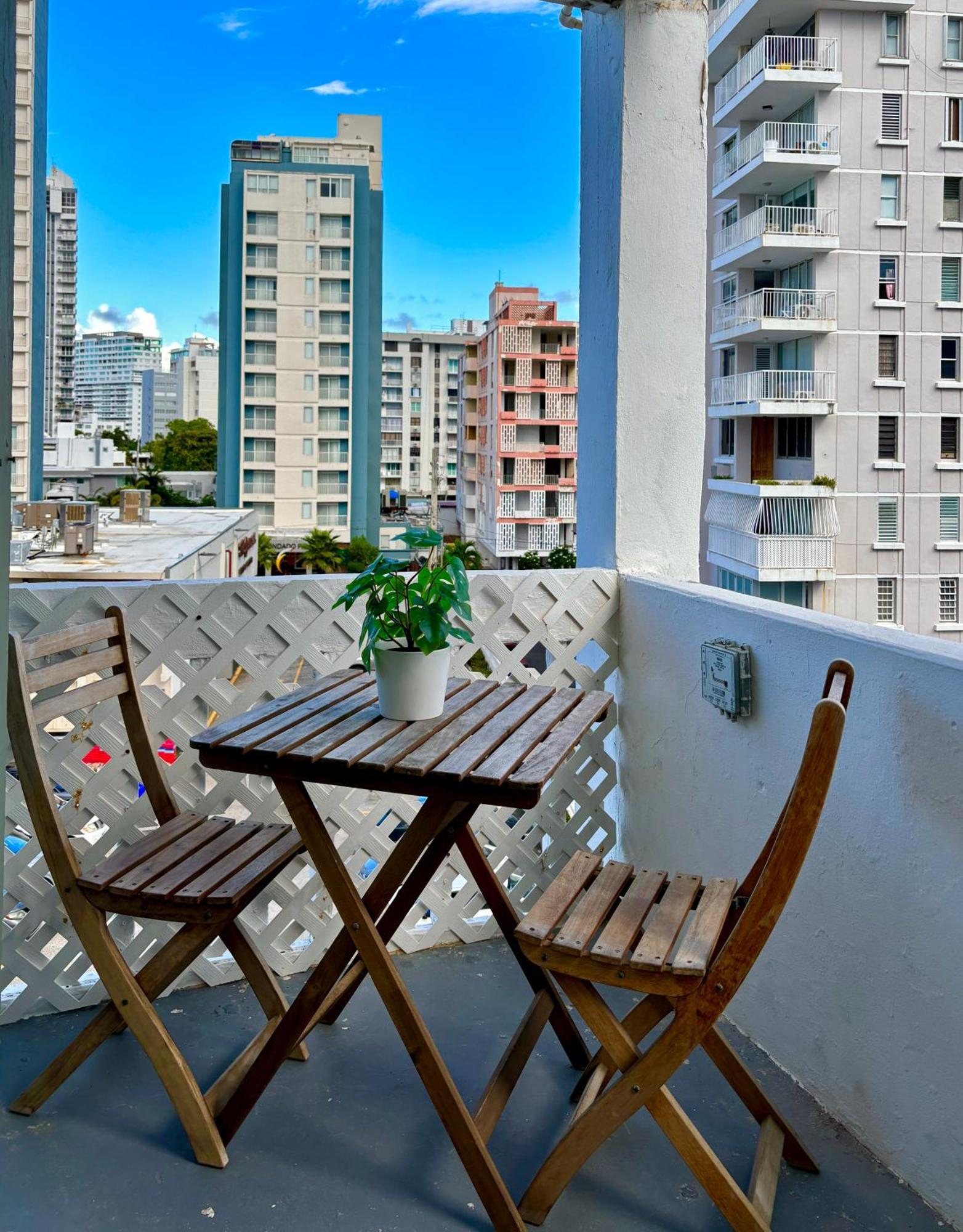 Downtown Condado Tropical Studio 圣胡安 外观 照片